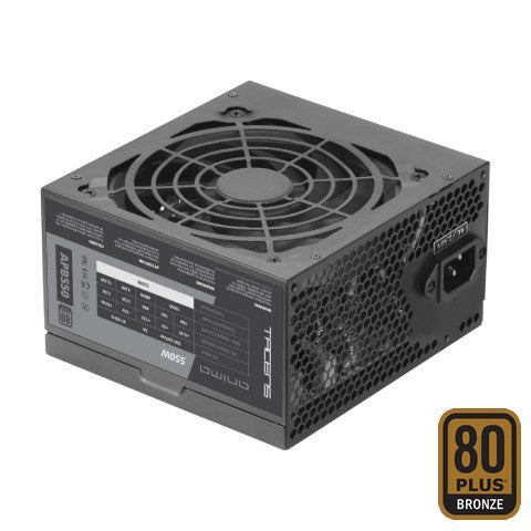 Tacens APB550B Netzteil 550 W 20+4 Pin ATX ATX Schwarz