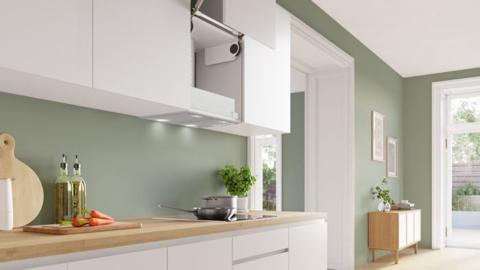 Bosch Serie 4 DHL555BM cooker hood Built-in Metallic, Silver 604 m3/h