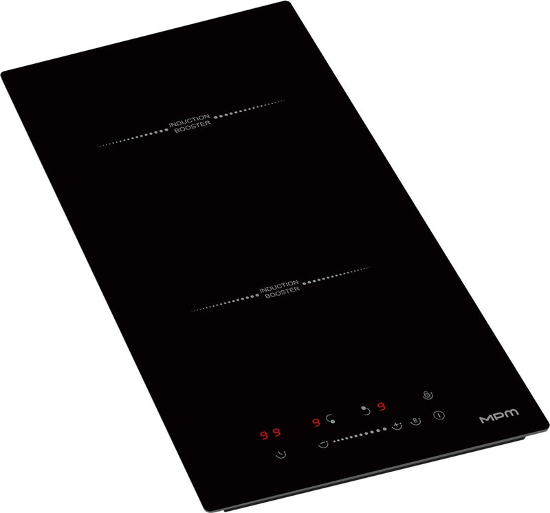 MPM MPM-30-IM-18 hob Black Built-in 29 cm Zone induction hob 2 zone(s)