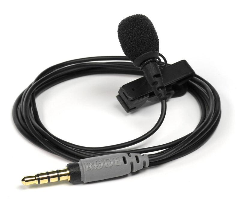 RODE smartLav+ Black Lavalier/Lapel microphone