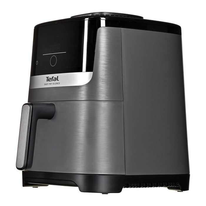 Tefal Easy Fry Silence EY551HE0 fryer Single 5 L Stand-alone Hot air fryer Black, Grey, Stainless steel