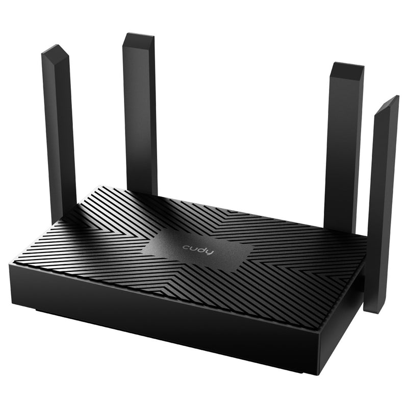 Routeur sans fil Cudy WR1500 Ethernet Gigabit Double bande (2,4 GHz / 5 GHz) Noir