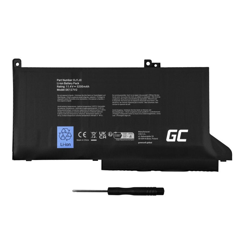 Green Cell DE127V2 laptop spare part Battery
