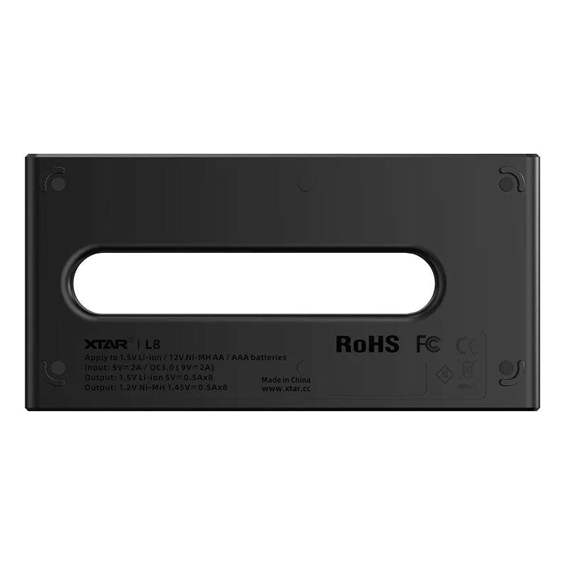 Battery charger AA/AAA 1,5 V i 1,2V, smart - 8 slots