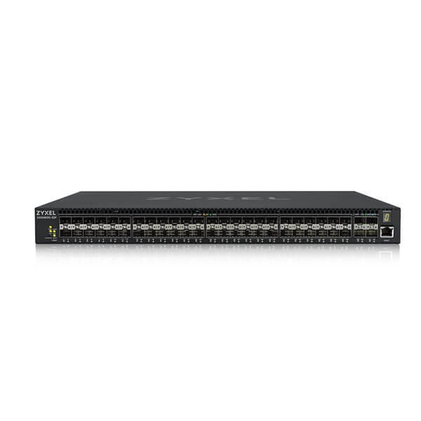 Zyxel XGS4600-52F - Switch - L3 - Managed - 48 x Gigabit SFP + 4 x 10 Gigabit SFP+ - rack-mountable