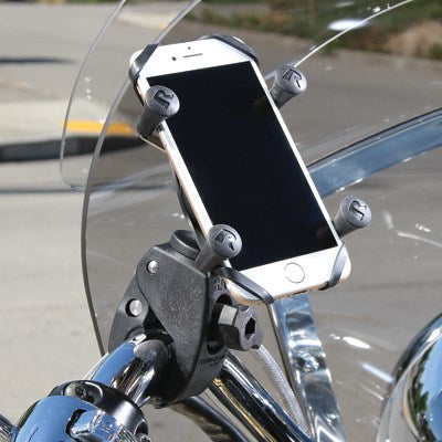 RAM Mounts X-Grip Handyhalterung mit flachem Tough-Claw Sockel