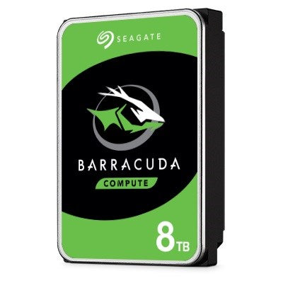 Seagate BarraCuda internal hard drive 8 TB 5400 RPM 256 MB 3.5" Serial ATA III (ST8000DM004)