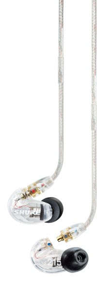 Shure SE215 Pro Casque filaire intra-auriculaire de scène/studio transparent