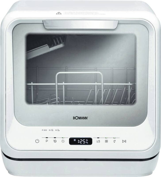 Bomann TSG 5704 Countertop dishwasher 2 place settings D white