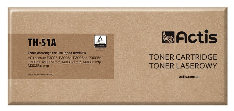 Actis TH-51A Toner (replacement for HP 51A Q7551A; Standard; 6500 pages; black)