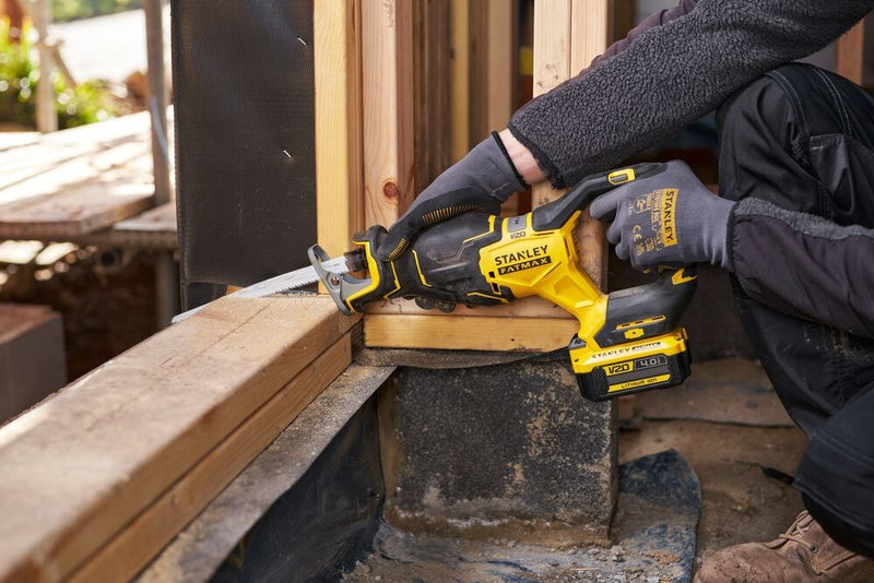 Stanley Fatmax SFMCS311B Reciprocating saw 18 V black, yellow