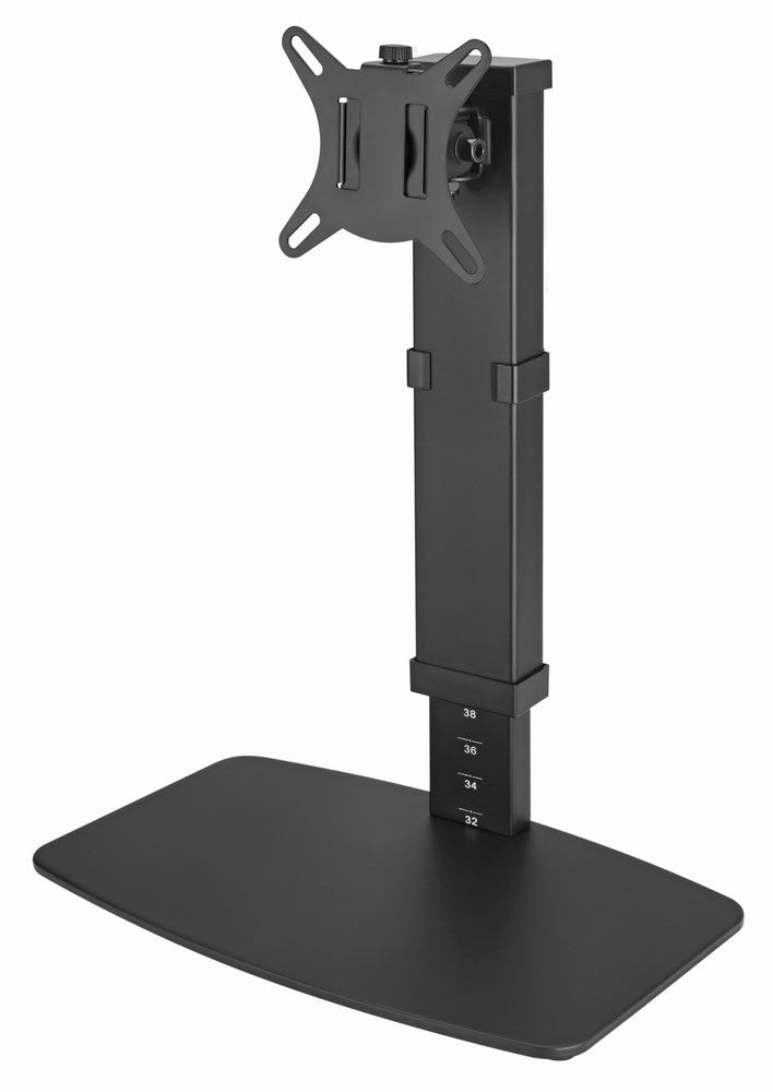 Gembird MS-D1ST-02 Height adjustable full-motion monitor desk stand, 17"-32", black