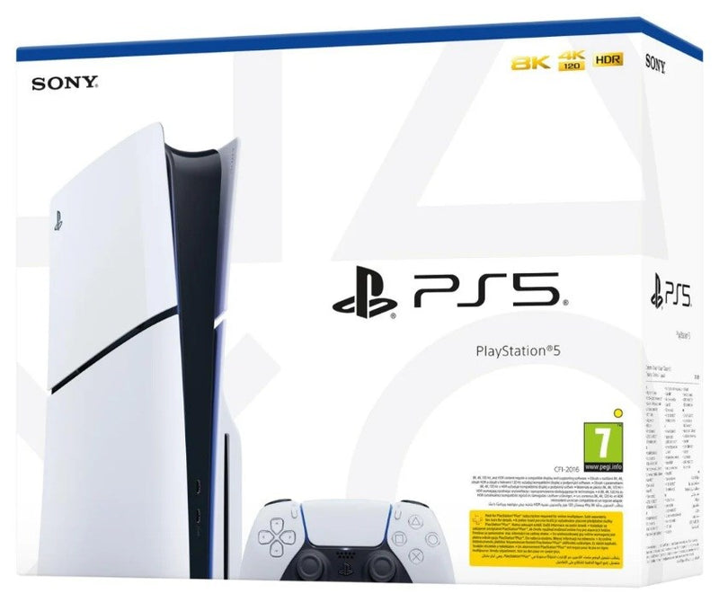 Sony PlayStation 5 Slim BluRay console 1 TB white