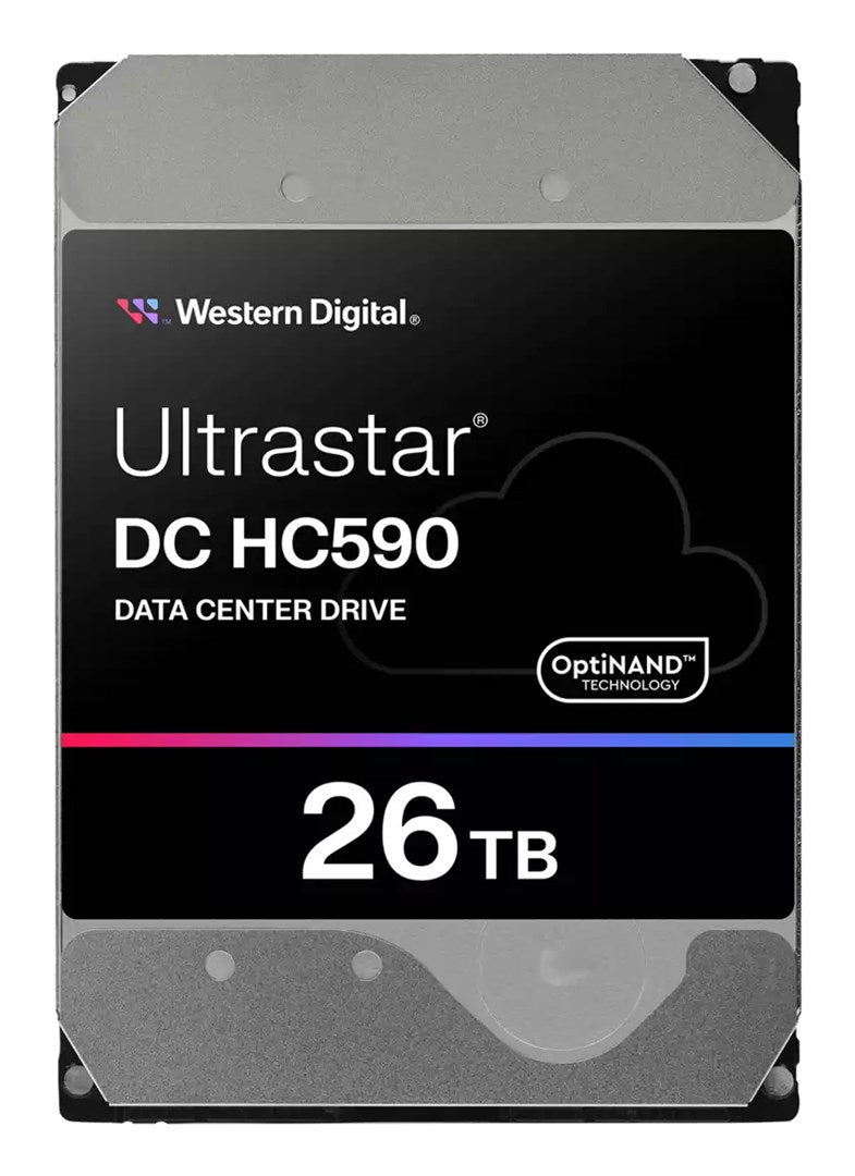 Western Digital DC HC590 internal hard drive 26 TB 7200 RPM 3.5" SAS