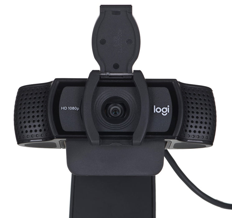Logitech C920e - Webcam - colour - 720p, 1080p - audio - USB 2.0