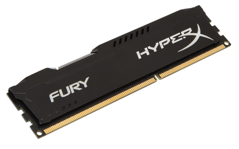HyperX FURY Black 4GB 1600MHz DDR3 memory module 1 x 4 GB