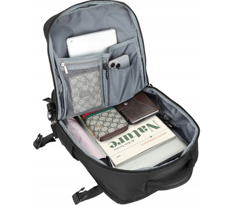 NOVEEN CTB400 Black Cabin Travel Backpack 40x20x25