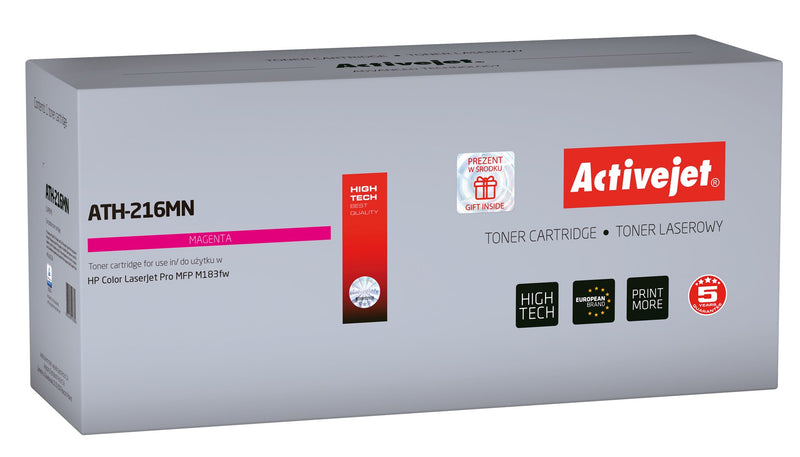 Activejet ATH-216MN Toner (replacement for HP 216A W2413A; Supreme; 850 pages; red) with chip