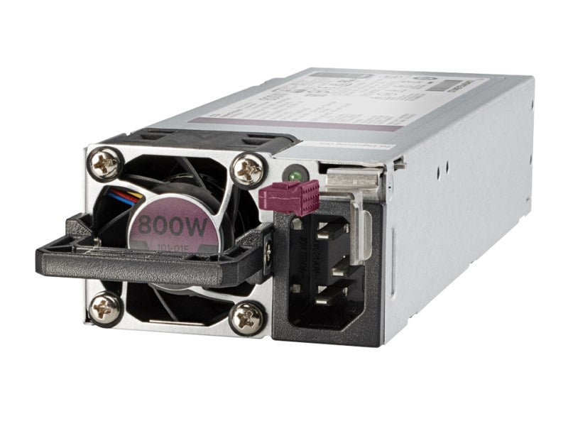HPE - Power supply - hot-plug / redundant (plug-in module) - Flex Slot - 80 PLUS Titanium - AC 200-240 V - 800 Watt - 860 VA