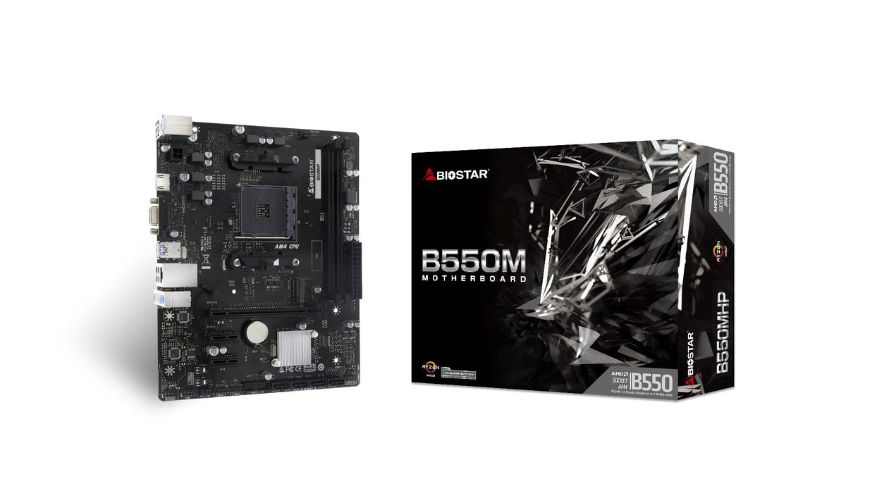 Biostar B550MHP motherboard AMD B550 Socket AM4 micro ATX
