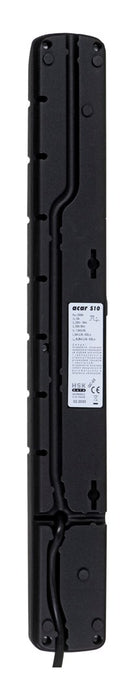 HSK DATA S10 3m power extension 10 AC outlet(s) Indoor/Outdoor Black