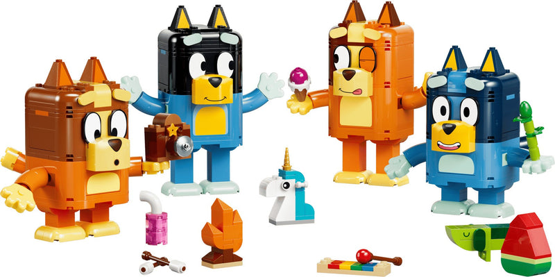 LEGO BLUEY 11217 Brick-Built Bluey Family