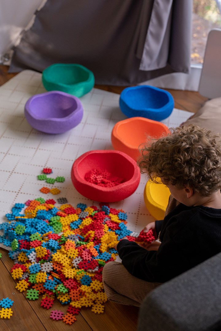 MARIOINEX Mini Waffle Building Blocks, 300 pieces