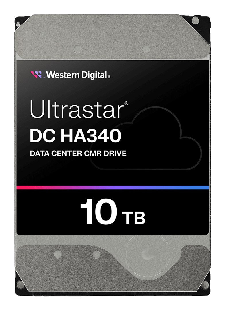 Disque dur interne Western Digital Ultrastar DC HA340 10 To 7200 tr/min 512 Mo 3,5" Serial ATA