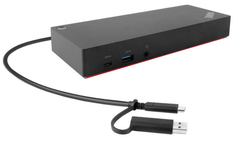 Lenovo 40AF0135EU notebook dock/port replicator Wired Black