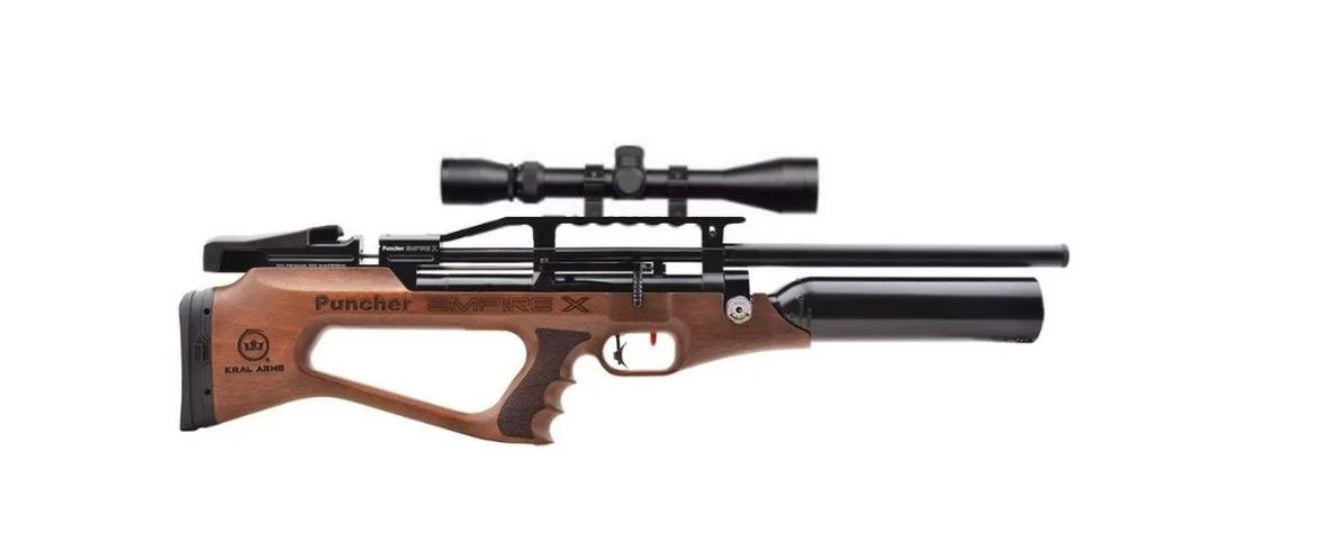 Air rifle Kral Puncher Empire X PCP Wood 5.5 mm EKP