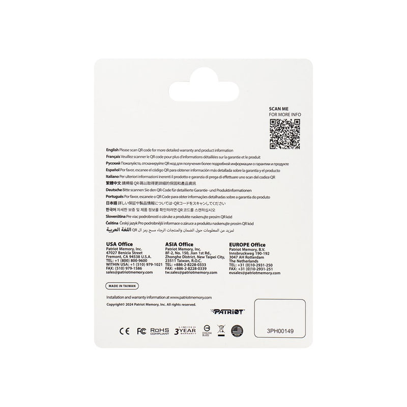Patriot Memory EP A2 memory card 512 GB MicroSDXC V30 U3 Class 10 (PEF512GEP32MCX)