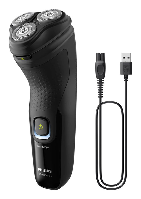Philips X3021/00 men's shaver Rotation shaver Trimmer Black