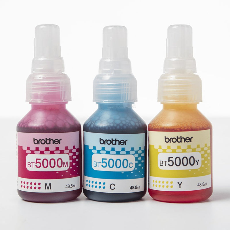 Brother BT5000CLVAL Tintenpatrone 3 Stk. Kompatibel Cyan, Magenta, Gelb