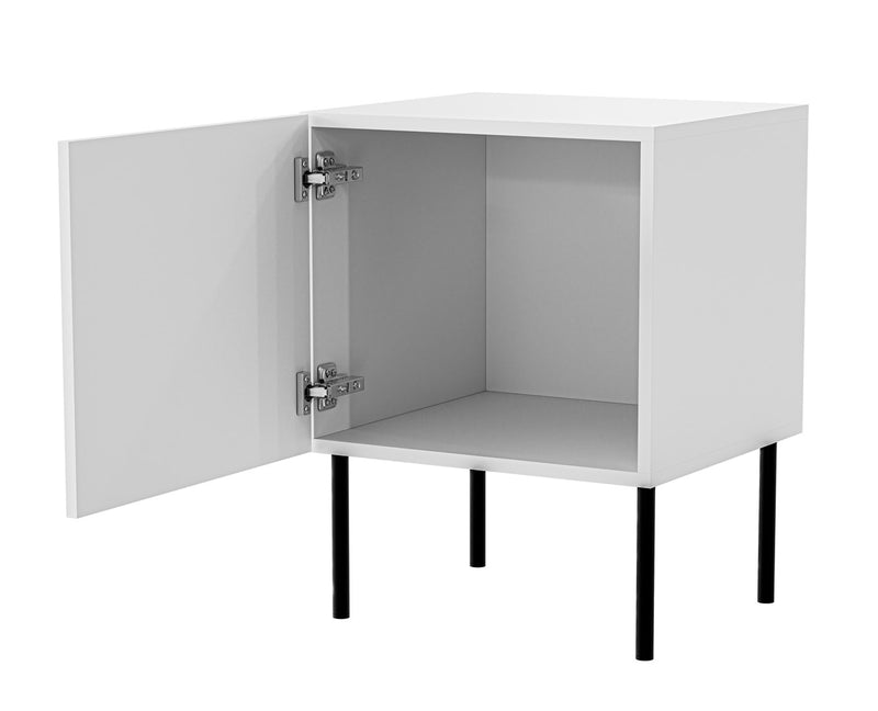 Nachttisch 2 St. PALAZZO BIS 45x39xH59 weiß matt