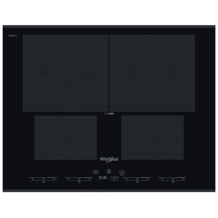 Whirlpool SMO 654 OF/BT/IXL Black Built-in 65 cm Zone induction hob 4 zone(s)