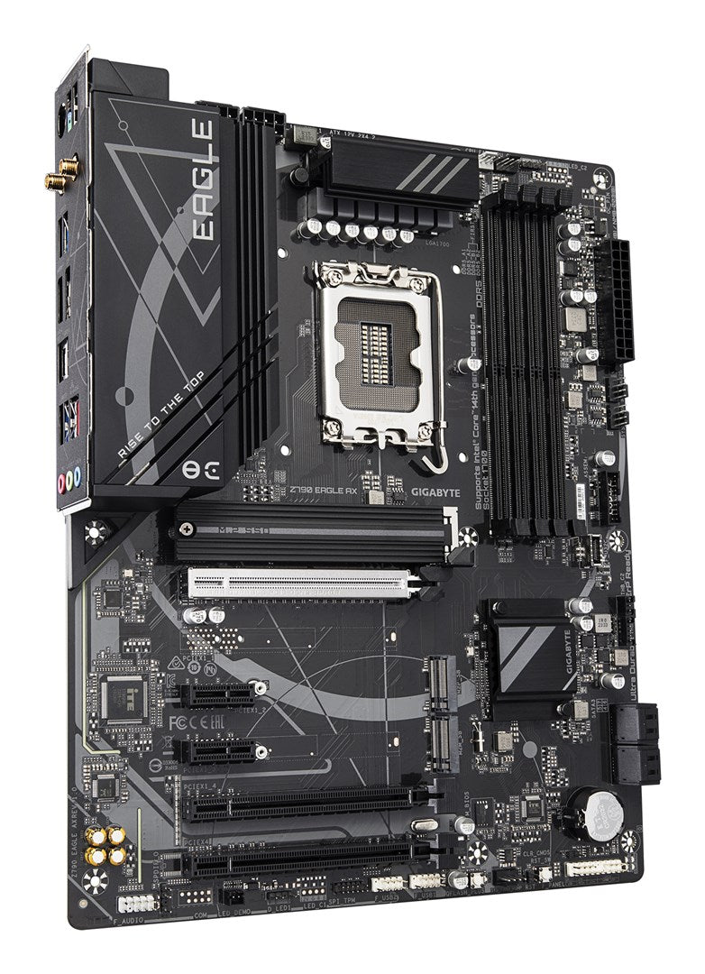GIGABYTE Z790 EAGLE AX Motherboard - Supports Intel Core 14th Gen CPUs, 12+1+1Phases Digital VRM, up to 7600MHz DDR5 (OC), 3xPCIe 4.0 M.2, Wi-Fi 6E, 2