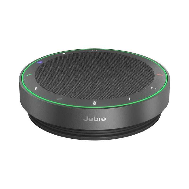 Jabra Speak2 75 MS - Speakerphone hands-free - Bluetooth - wireless - USB-A, USB-C - dark grey - Certified for Microsoft Teams Rooms, Optimised for Mi