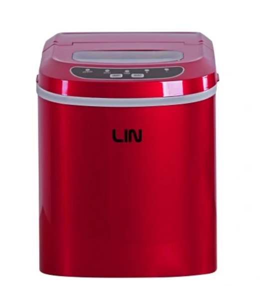 Machine à glaçons portable LIN ICE PRO-R12 rouge