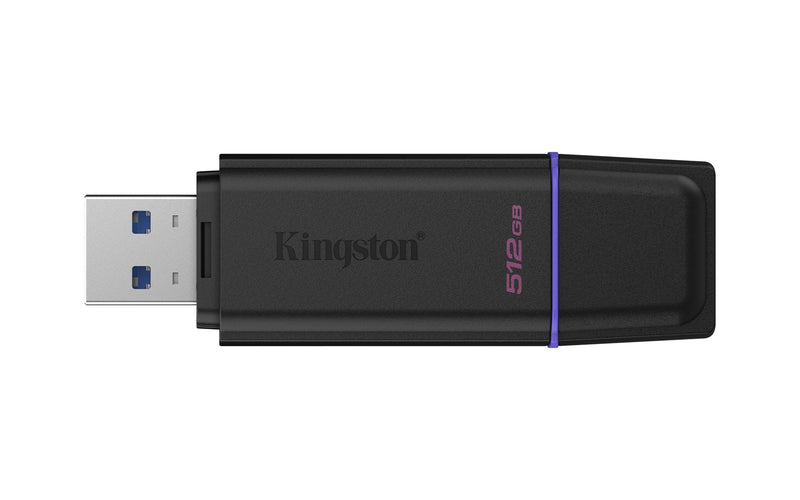 Kingston Technology DataTraveler 512GB Portable USB 3.2 Gen 1 Exodia Black/Purple