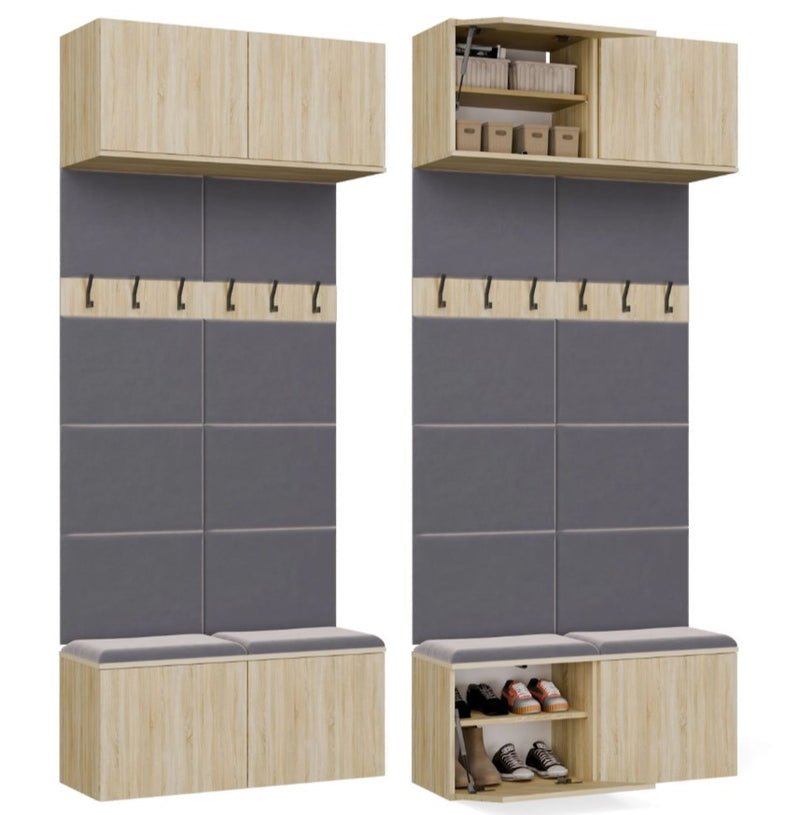 HAGA II 2W Wardrobe – Sonoma Oak