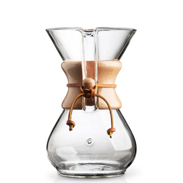 Classic coffee maker + 6  CHEMEX cups