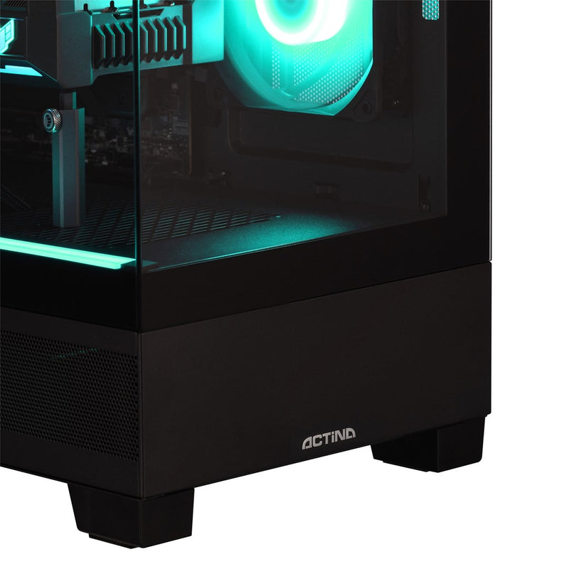 Actina 5901443417088 PC AMD Ryzen™ 7 7700X 32 GB DDR5-SDRAM 1 TB SSD AMD Radeon RX 9070 XT Midi Tower Black