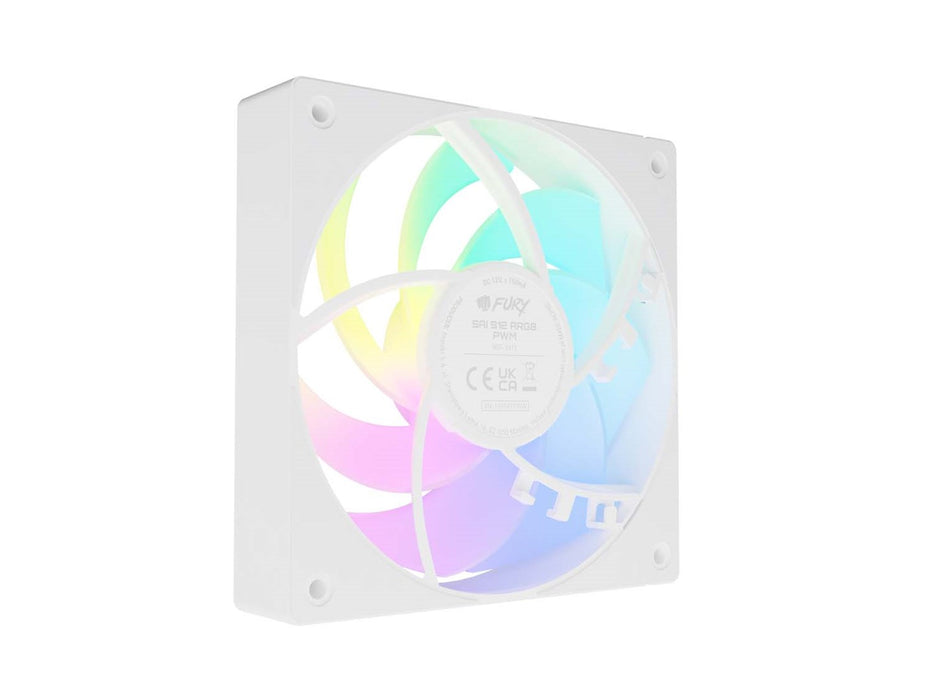 Fan Fury Sai S12 ARGB PWM White
