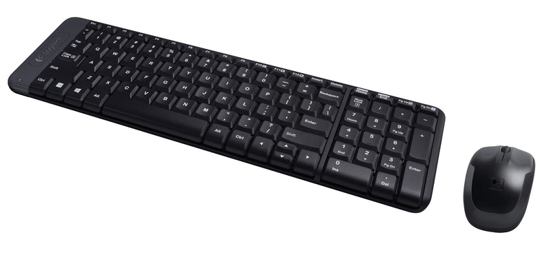 Logitech G MK220 Tastatur RF Wireless QWERTY US International Schwarz