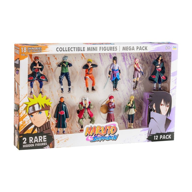FIGURINES NARUTO SHIPPUDEN - ÉDITION DELUXE DE 12 VER. A