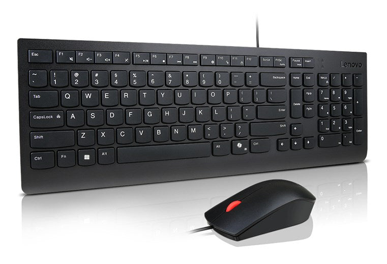 LENOVO Essential Wired Keyboard and Mouse Combo AI US English with Euro symbol 103P w/copilot button