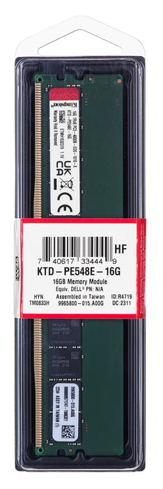 Kingston dedicated memory for Dell 16GB DDR5-4800Mhz ECC Module