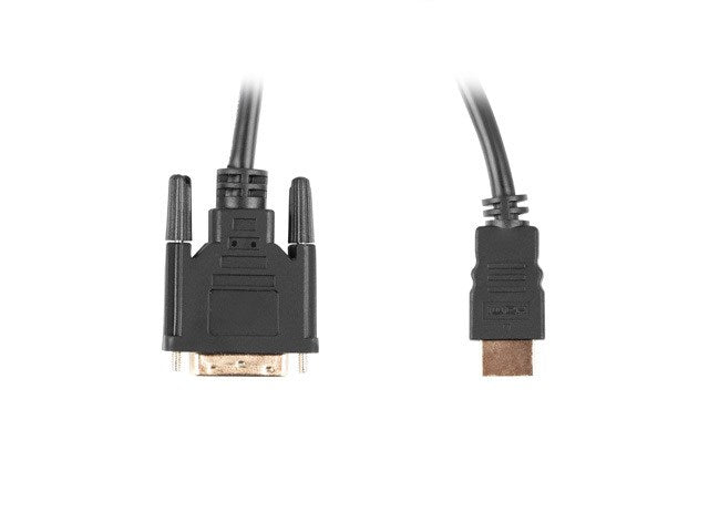 Lanberg CA-HDDV-20CU-0030-BK video cable adapter 3 m HDMI Type A (Standard) DVI-D Black
