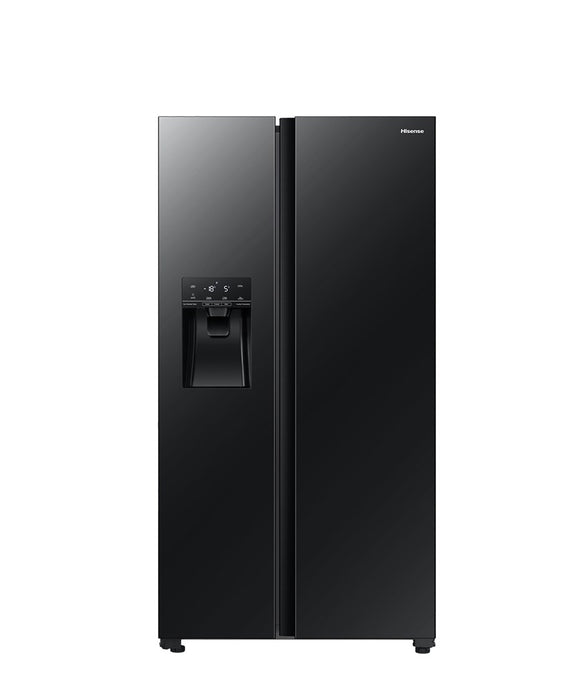 Hisense RS694N4GBE side-by-side refrigerator Freestanding 562 L E Black