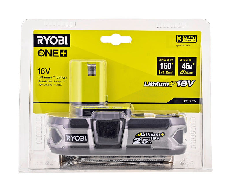 Ryobi RB18L25 Battery 18 V 2,5 Ah Lithium+ One+